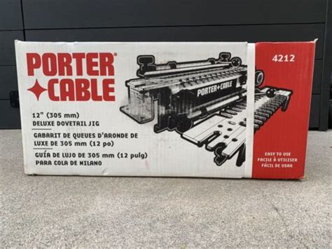 PORTER CABLE 4212 12in Deluxe Dovetail Jig 39404135353 EBay