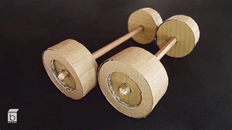 How To Make Wheels With Cardboard Youtube