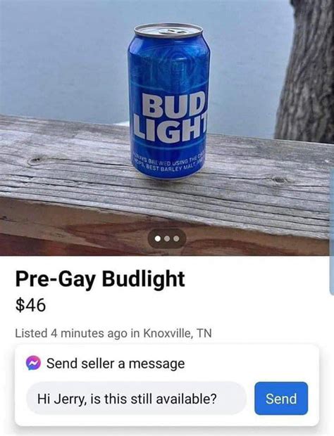 Vintage Bud Light Gag