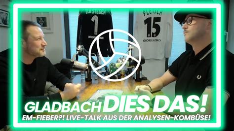 GLADBACH DIES DAS 56 Live Talk aus der Analysen Kombüse YouTube