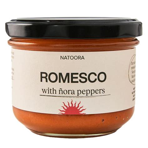 Natoora Romesco Dip With Spanish Nora Pepper Ocado