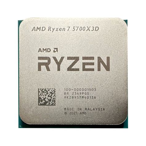 ซีพียู Amd Ryzen 7 5700x3d 41ghz 8c16t Am4