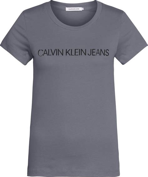 Calvin Klein Jeans T Shirt Institutional Logo Slim Fit Tee« Mit