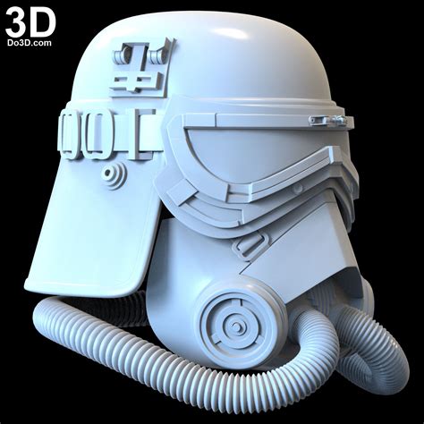 D Printable Model Mudtrooper Swamp Trooper Helmet From Han Solo A