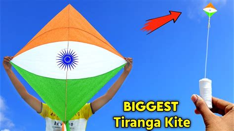 Independence Day Special Kite Biggest Tiranga Kite Flying How To