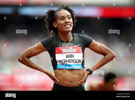 Jamaicas Stephanie Ann Mcpherson Hi Res Stock Photography And Images