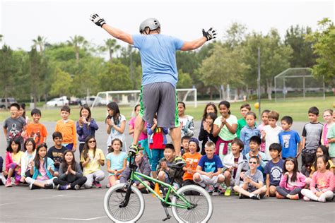 Today The Students And Staff Enjoyed An Amazing Assembly Bmx Bike