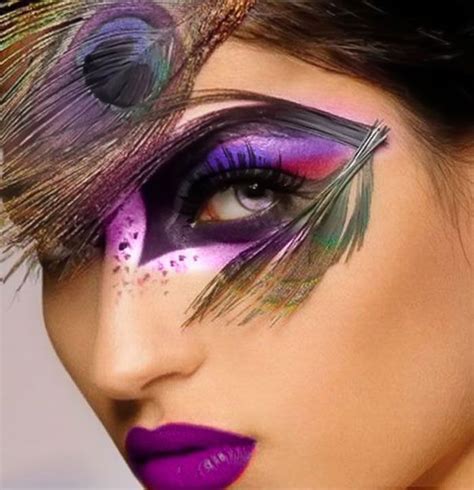 Wild Eye Makeup Ideas Mardi Gras Eye Makeup Ideas Eye Makeup