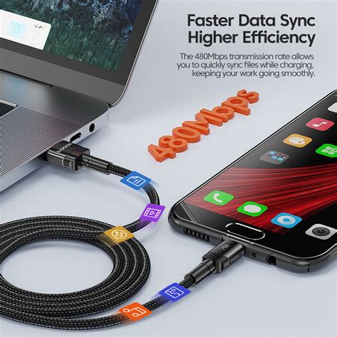 Toocki Kabel Data Micro Usb Fast Charging Braided A W M Txcm