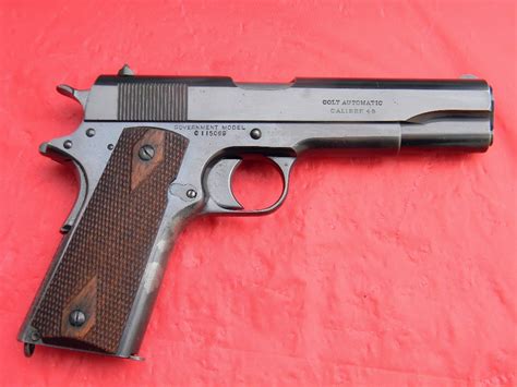 Colt M1911 Government Model From 1919 Jan C Still Lugerforums