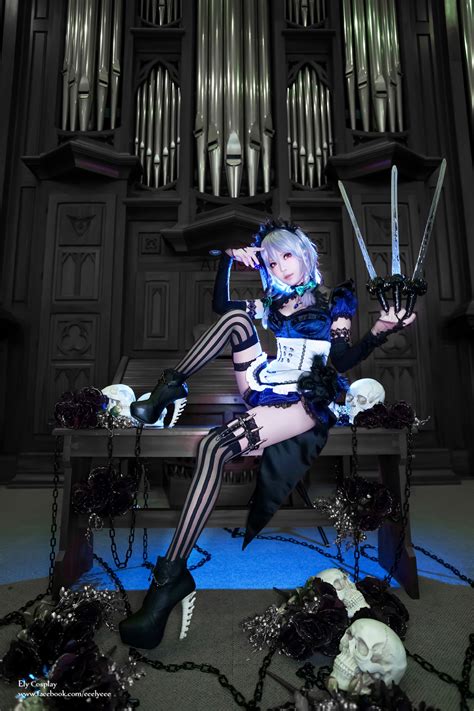 Anime Ero Cosplay Izayoi Sakuya Anime Ero Cosplay Sakuya