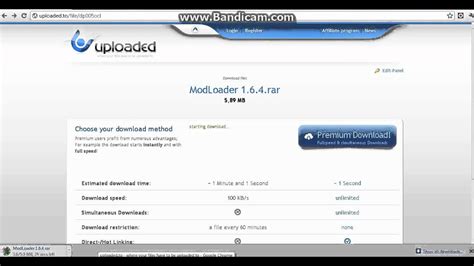 How to download modloader 1.6.4 - YouTube