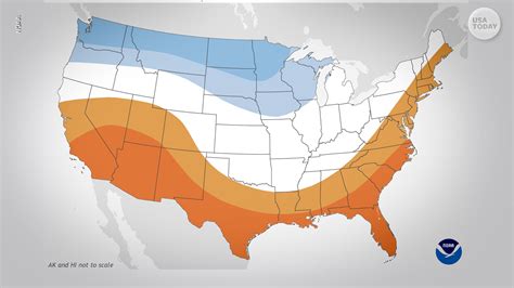 Winter Weather Outlook La Niña Prediction Via Noaa