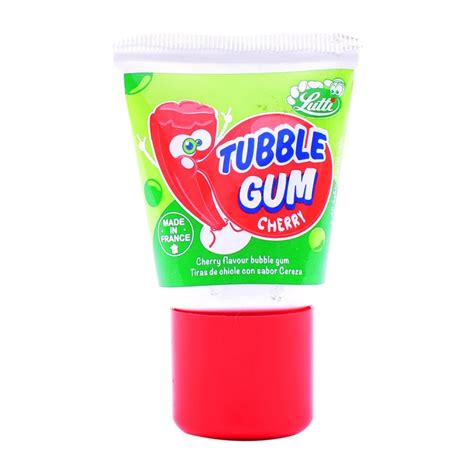 Lutti Tubble Gum Cherry Flavoured Bubble G Imported Amazon In