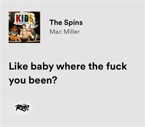 Relatable Iconic Lyrics On Twitter Mac Miller The Spins