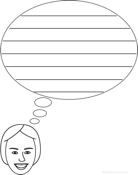 Free Printable Thought Bubbles