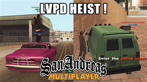 GTA San Andreas Multiplayer LV Police Department Heist Cesar