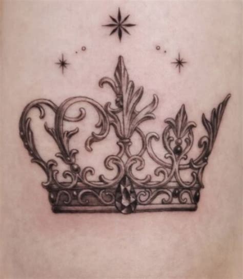 100 Regal Crown Tattoos Fit For A King Queen Artofit