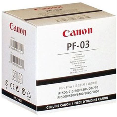 Canon B Print Head Pf