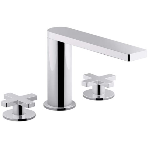 KOHLER Composed 8 In Widespread 2 Handle Cross Handle Bathroom Faucet