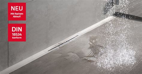 TECEdrainprofile Duschrinne | TECE Schweiz