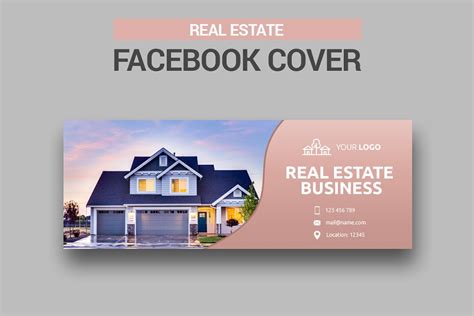 Real Estate Facebook Cover 9 Examples