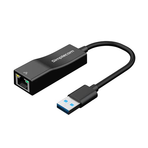 Simplecom Nu302 Superspeed Usb 30 To Rj45 Gigabit 1000mbps Ethernet