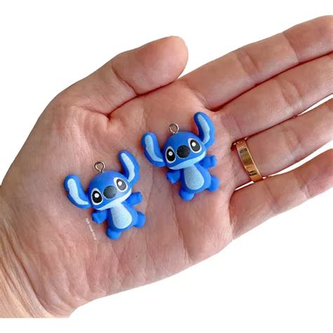 Pingentes Stitch P Montar Brincos Pulseiras Colar 10 Pçs Frete grátis