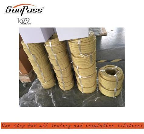 Kevlar Aramid Fiber Impregnated With Ptfe Silicone Rubber Core