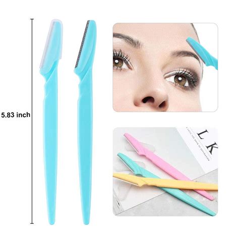 12 Pcs Eyebrow Stencils Kit With Razors Pencil And Stamp Reusable