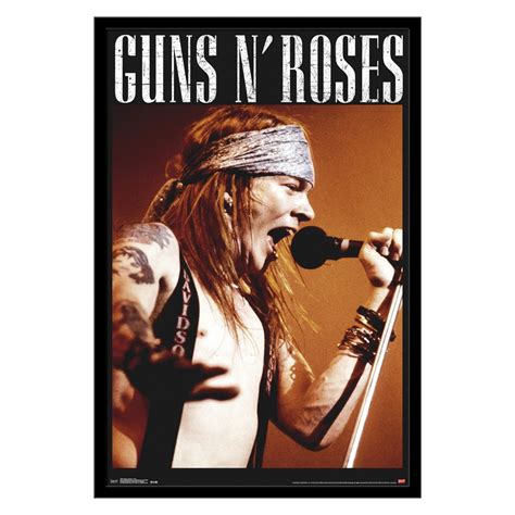 Trends International Guns N Roses Axel Wall Poster Fr14797blk22x34