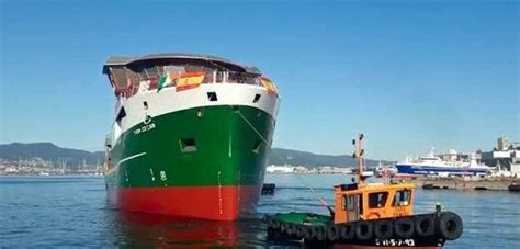 Irelands New Marine Research Vessel Makes Its First Splash Fish Focus