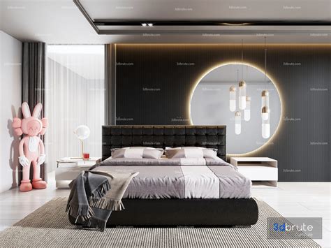 Modern Bedroom Download 3d Models Free 3dbrute