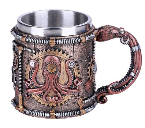 Kraken Mug Aunt Matildas Steampunk Trunk