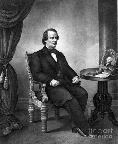 Andrew Johnson 17th Us President Photograph By Science Source Fine