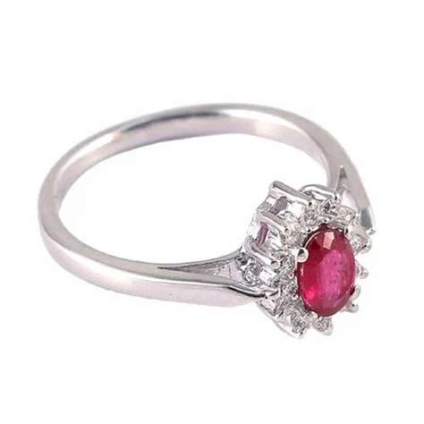 Purple Ruby Silver Ring at Rs 140 in Jaipur | ID: 15333543030