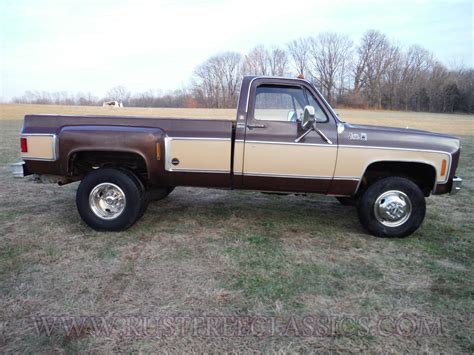 79 Gmc K35 Regular Cab Dually Sierra Grande 1 Ton 4x4 1979 Brown Tan