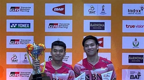 Leo Daniel Juara Thailand Masters China Dua Gelar Dan Ganda Putri