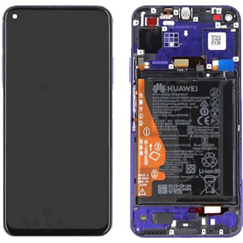 Original Ecran Display Lcd Complet Bleu Pour Huawei Nova T Yal L Yal L