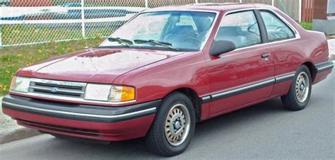 1991 Ford Tempo Gl Coupe 23l Manual