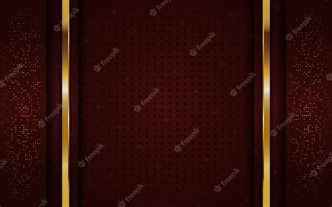 Premium Vector Luxurious Elegant Golden Brown Background