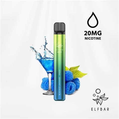 Elfbar V Blue Razz Lemonade Raspberries Disposable Vape