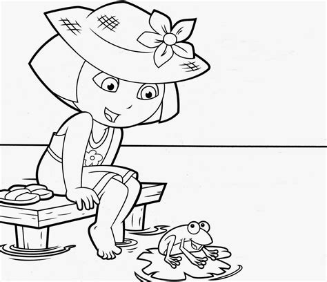 Dora Aventureira para Colorir e Imprimir Muito Fácil Colorir e Pintar