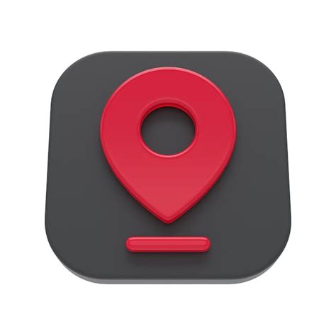 Premium Photo Location App 3d Illustration