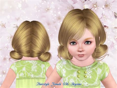 Baby Be Mine ♥ ♥ Skysims Hair Toddler 036 Sims 3 Toddler Hair