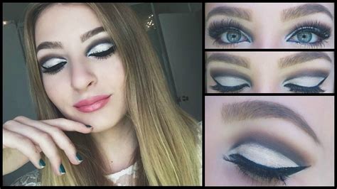 Winter Glam Cut Crease Makeup Youtube