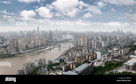 skyline of the chongqing china Stock Photo - Alamy