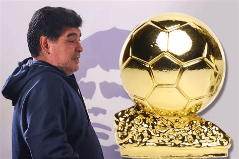 Diego Maradona | Diego Maradona heirs say his Golden Ball trophy was ...