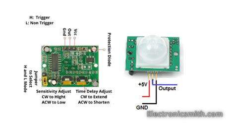 Working And Arduino Interface Of Pir Sensor Electronic Smith