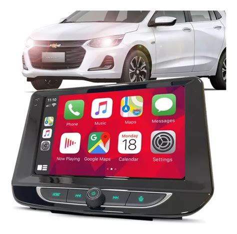 Central Multim Dia Onix Hatch Plus Gps Carplay Android Radio